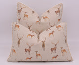 Deer John - Deer Print Cushion